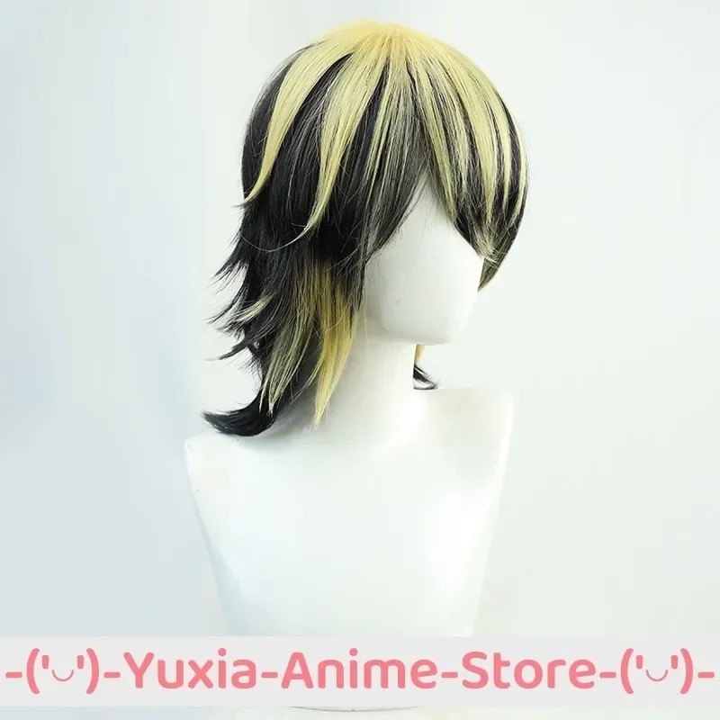 TOKYO REVENGERS HANEMIYA KAZUTORA COSPLAY WIG AND CAP GAME ROLEPLAY WIGS PARTY COSTUME PROP
