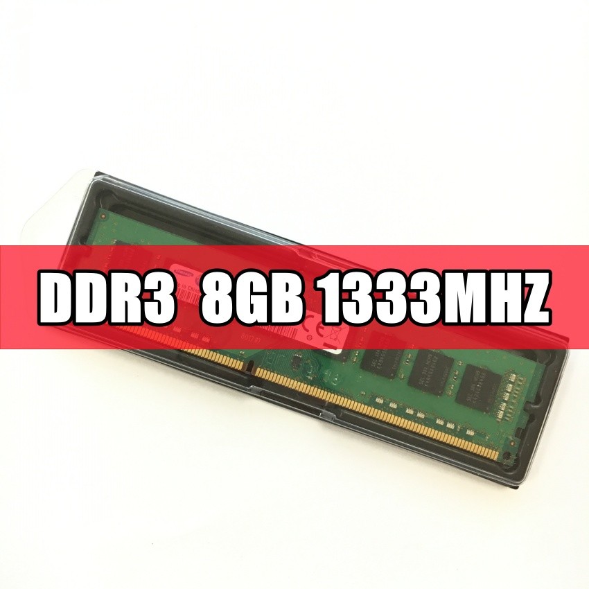 Original SEC Chipset 8G 8GB 2RX8 PC3 10600U DDR3 1333MHZ PC Computer Desktop RAM Desktop Memory 8G