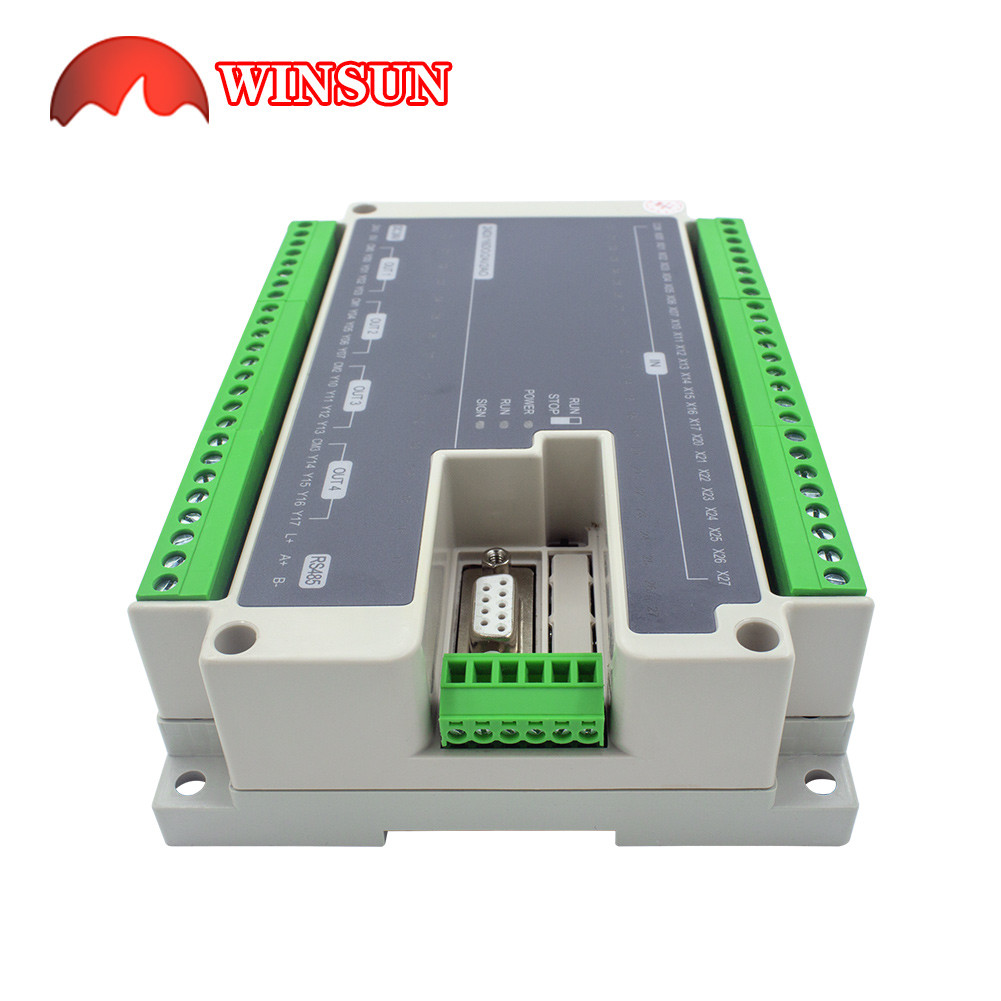 FX3U-40MR/40MT RS485 Modbus 485 24 Input 16 Relay/transistor output 2AD analog input 2DA analog
