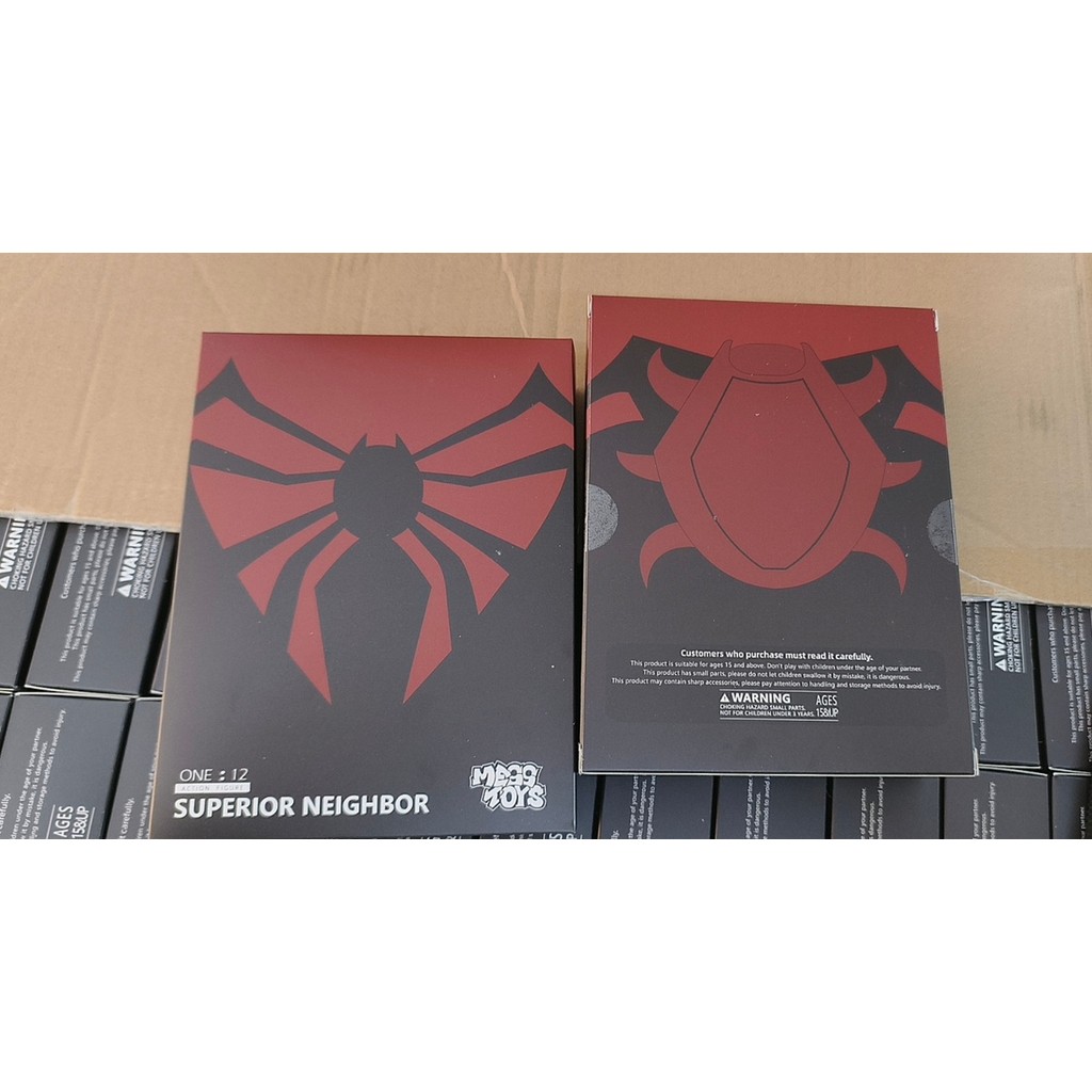In Stock MessToys Superior Spiderman Figure Mess Toys Superior Spider Man Action Figure CT Toys