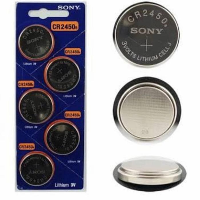"New" ORIGINAL SONY CR2450 CR 2450 CR2450B BATRE BATERAI BATTERY ASLI