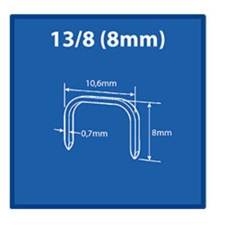 "New" Benz Isi Staples 13/8 8mm
