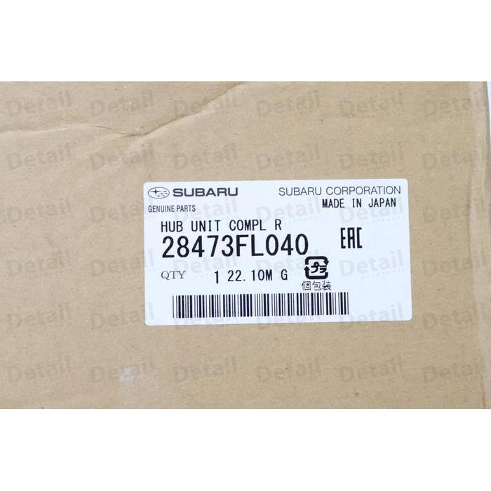 Premium ORIGINAL Bearing Roda Belakang Subaru XV 2013