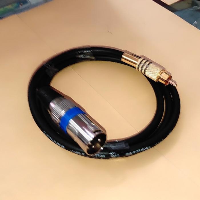 Kabel Rca To Xlr Canon Male / Kabel Canon Ke Rca Male Terbaik