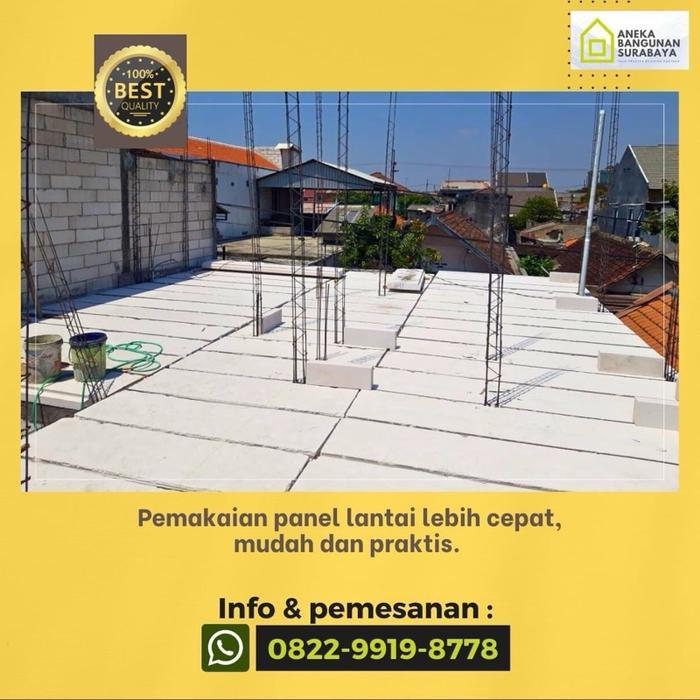Panel Lantai Grand Elephant Ge - Panel Pengganti Dak Cor Dengan Tulangan Besi Pasti Diskon