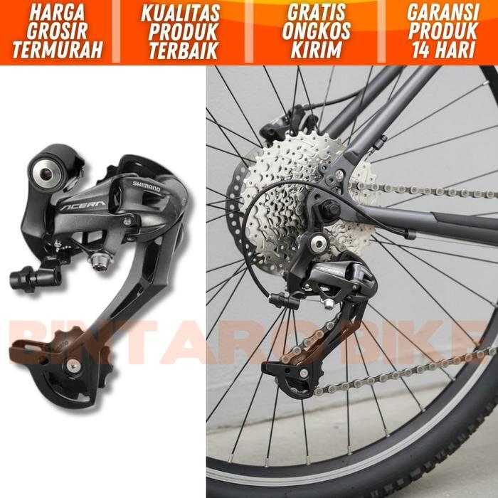 Rd Shimano Acera 7/8/9 Speed Rear Derailleur M390 Sepeda Lipat Mtb Roadbike Dll Original
