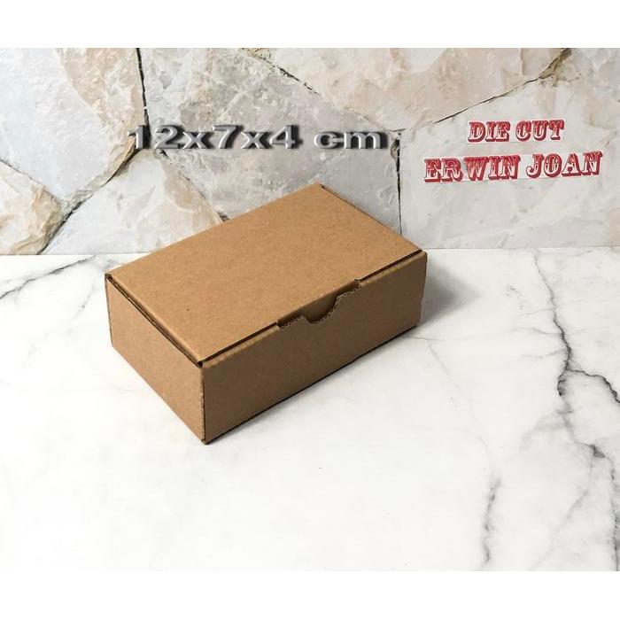 Kardus box 12x7x4 cm, karton kotak Die Cut