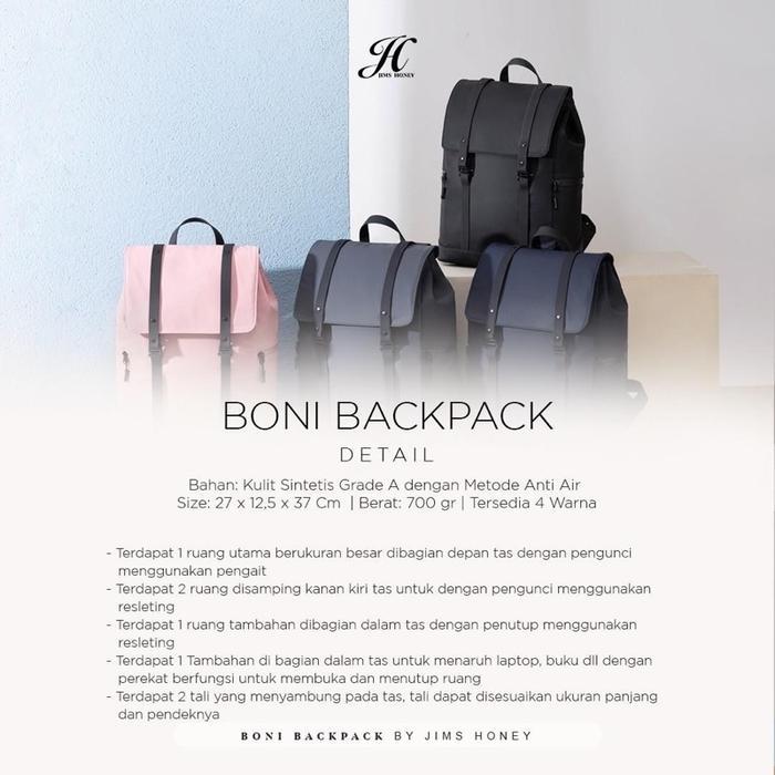 Top JIMS HONEY TAS RANSEL BONI BACKPACK