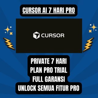 CURSOR AI PRO 7 HARI PRIVATE FULL GARANSI