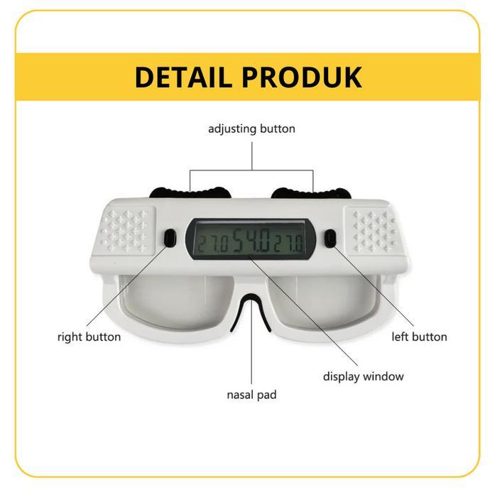 PD meter rules digital/alat optik/alat untuk mengukur titik mata [PDG]