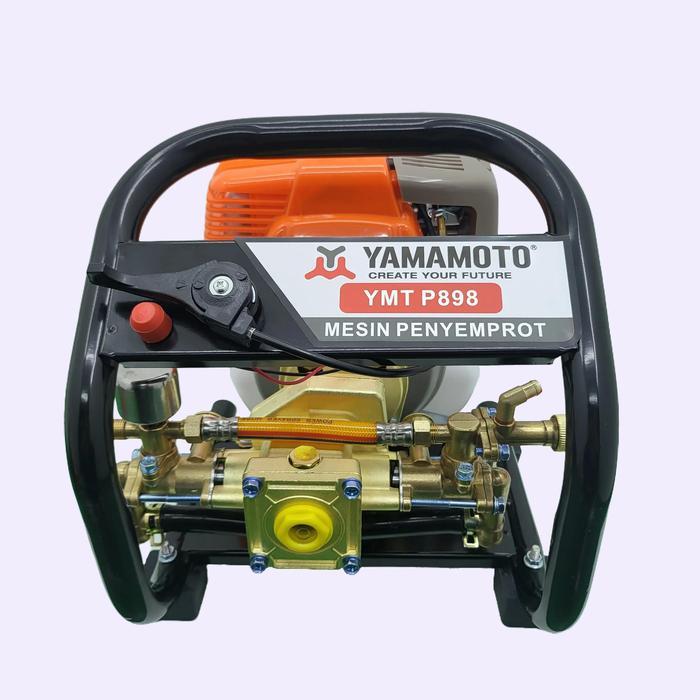Yamamoto Portable Power Sprayer Tipe 898 4 Tak Mesin Jinjing Semprot Hama Bahan Bakar Bensin Murni
