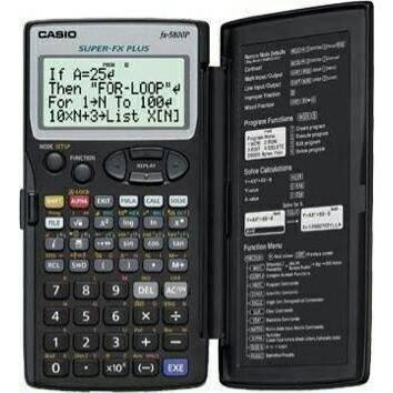 CASIO SCIENTIFIC CALCULATOR FX5800P