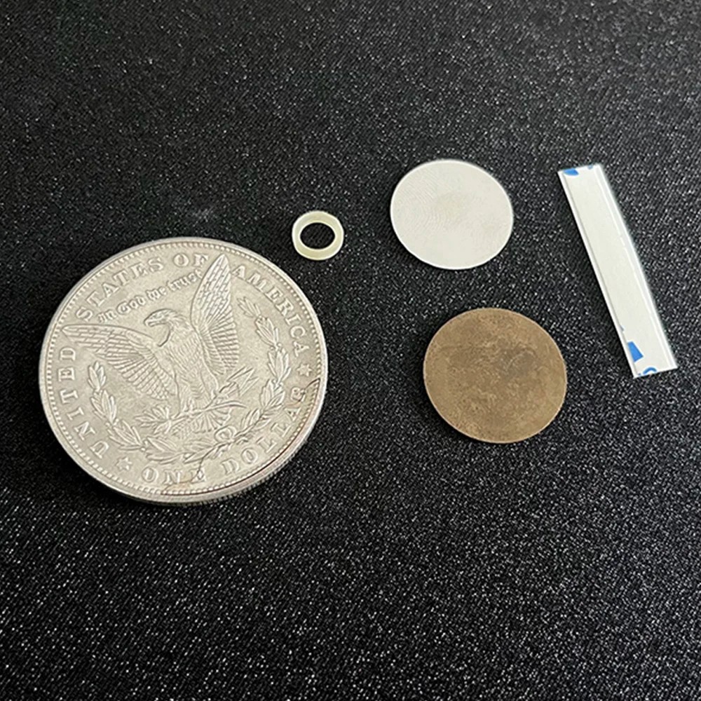 Multipurpose Flipper Coin (Morgan Dollar) By Oliver Magic Tricks Magnetic or Gravity Coin Close Up