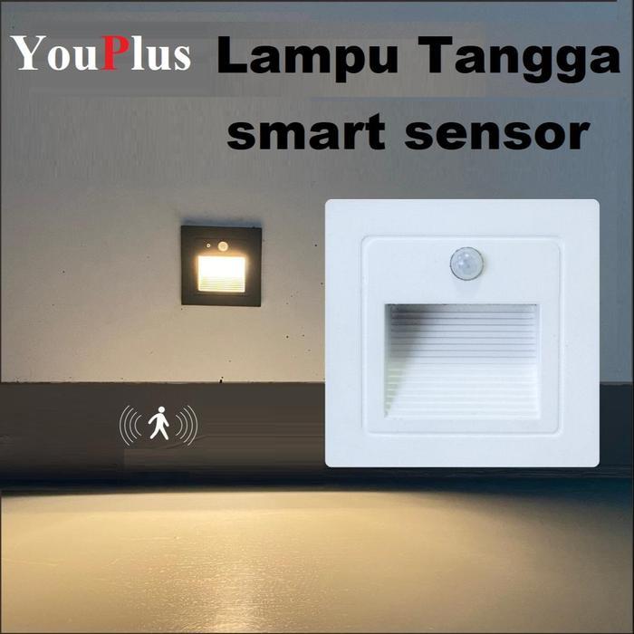 LAMPU TANGGA SENSOR GERAK / LAMPU DINDING TANGGA SENSOR GERAK / LAMPU SENSOR TANGGA LED / STEP LIGHT
