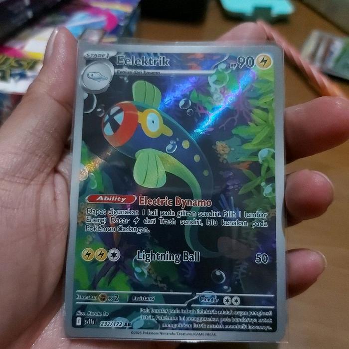 Eelektrik AR sv11s pokemon kartu