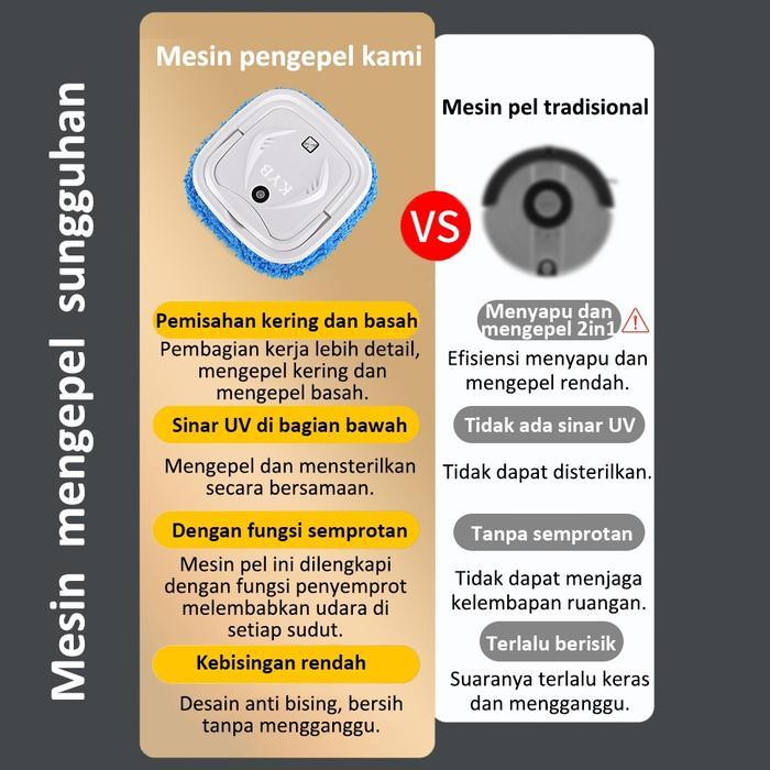 2025 KYB Robot Pembersih Lantai Robot Pel Lantai Pembersih Lantai Multifungsi Otomatis Robot