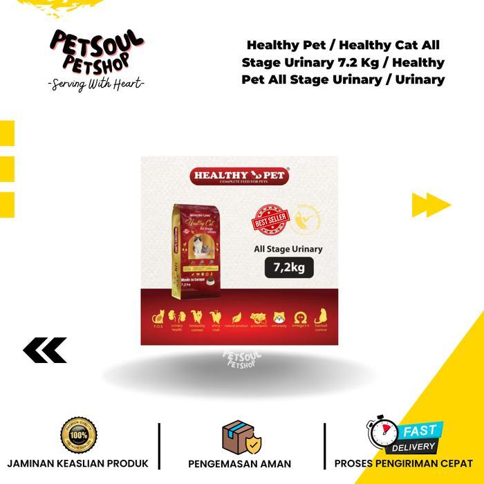 Youthfulyield Healthy Pet / Healthy Cat All Stage Urinary 7.2 Kg / Healthy Pet All Stage Urinary /