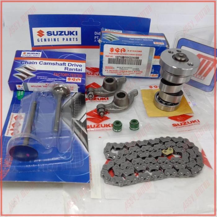 Paket Noken As Shogun 110 R Shogun Kebo Platuk Klep Rante Api Klep Set