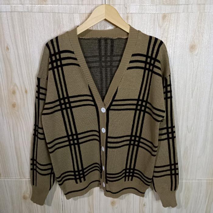 Mingyu Cardy-Cardigan Atasan Pria Wanita Korean Style Santai