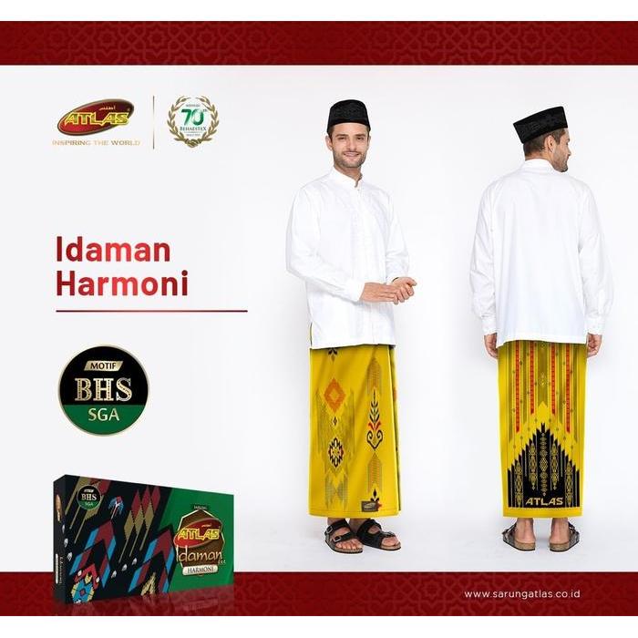 Sarung Dewasa Atlas Idaman Kembang & Harmoni Motif Bhs Sge/Sje Terbaru