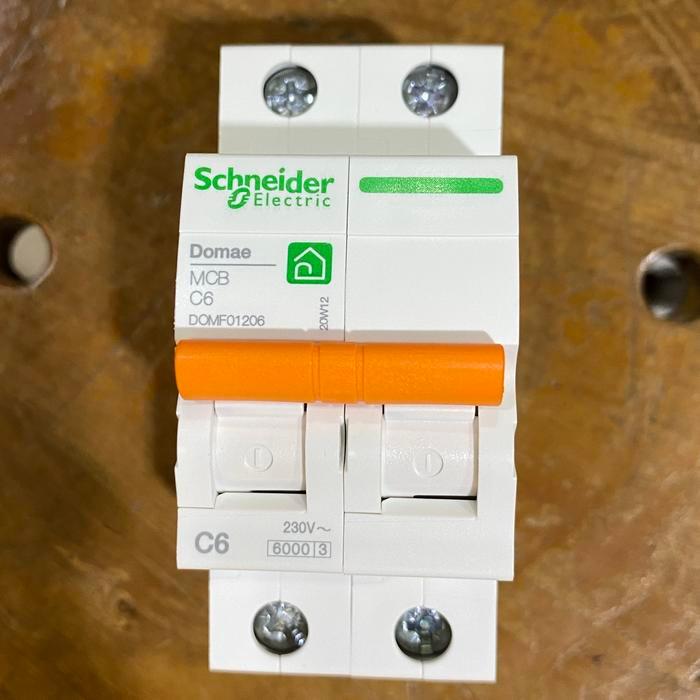 Mcb 6A 2P Domae Schneider