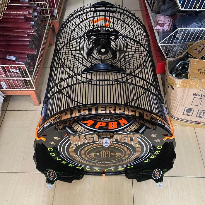 SANGKAR KANDANG MURAI EBOD JAYA APBN MASTERPIECE PVC DECAL NO 2 DIM 58