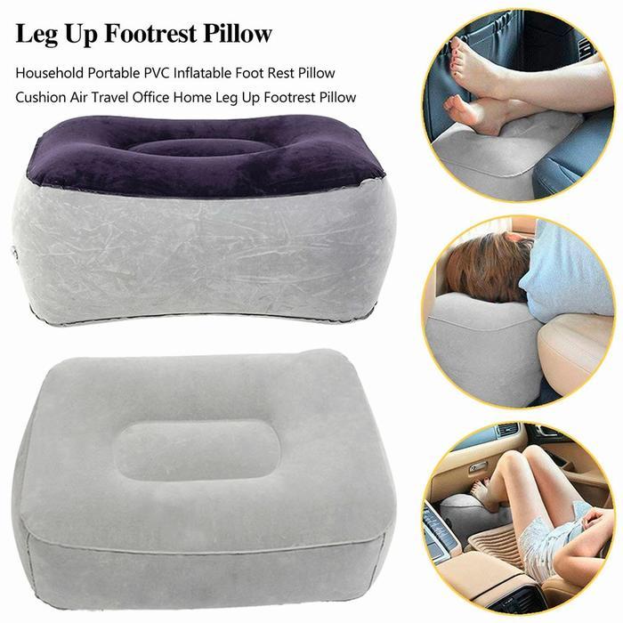TERBARU bantal angin sandaran kaki bantal pillow kaki mobil kursi anak angin