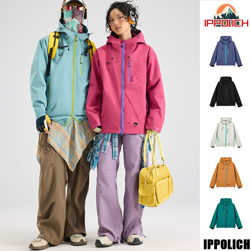 Unisex Hiking Jacket Male Outdoor Waterproof Windproof Climbing Jacket Autumn Women Breathable