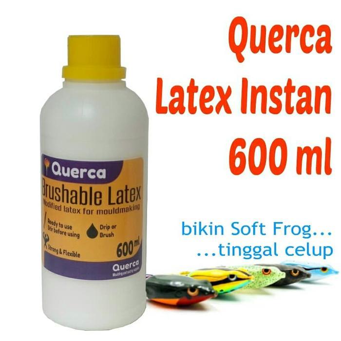 Querca Liquid Latex Instan. Latex Cair 600 Ml.