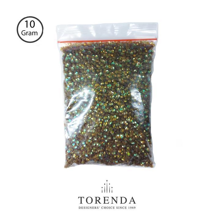 Torenda Payet Sequin Cup 3MM Cokelat Transparan/Pack Col.103