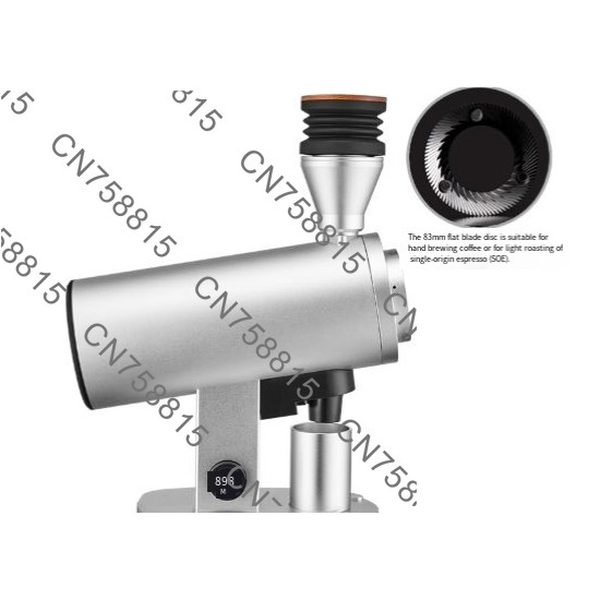 DF83V Electric Coffee Bean Grinder, 83mm Grinder Head, Italian Hand-crank Household Commercial