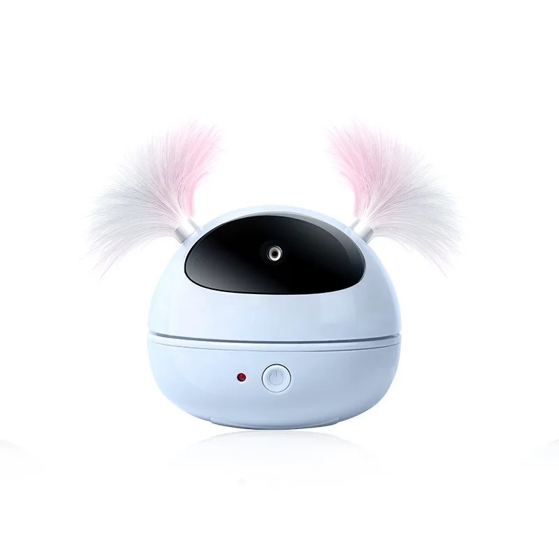 Electric Cat Toy Infrared Light Pen Teasing Cat Stick Feather Automatic Cat Toy Self-hi Artifact