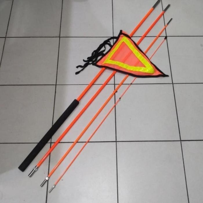 Tiang Bendera Mobil Tambang / Buggy Whip 3.3 Mtr