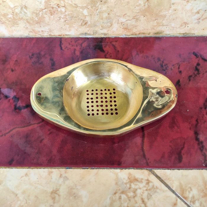 Cetakan Pempek Keriting Bisa Juga Untuk Petulo atau Putu Mayang Bahan Kuningan Cor Asli Tebal Bisa