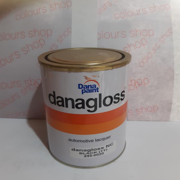 CAT DUCO DANAGLOSS BLACK/HITAM 0020 -1L DANAPAINT MURAH