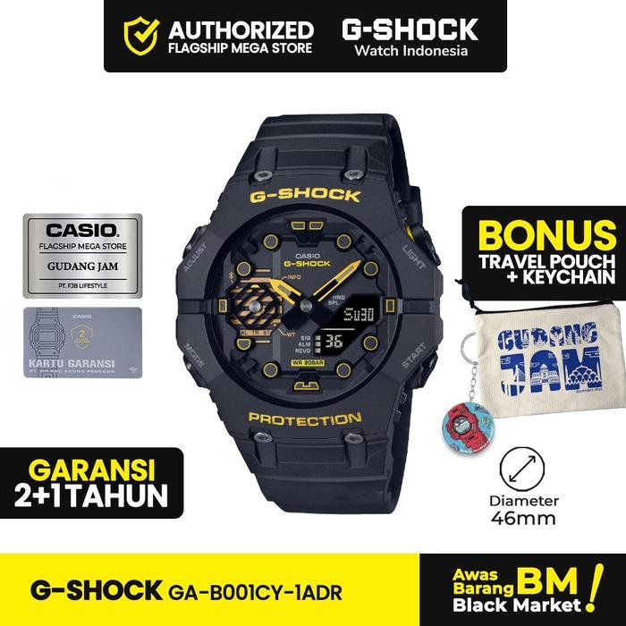 SIAPKIRIM GShock GA-B001CY-1ADR GA-B001CY-1 GA-B001 GAB001 GAB001CY1ADR Hitam READY STOCK