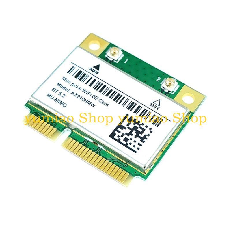 587B WiFi6E Wifi Card AX210HMW Mini PCI-E Card AX210 HMW WIFI 6E Tri-band