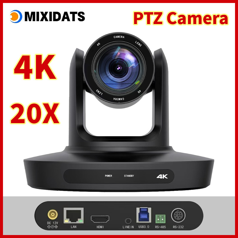 PTZ Camera 4K 20X Zoom Video Conference Camera Kit Church Meeting live broadcast PTZ camera