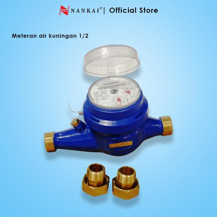 [] Meteran Air 1/2" Nankai (SNI)