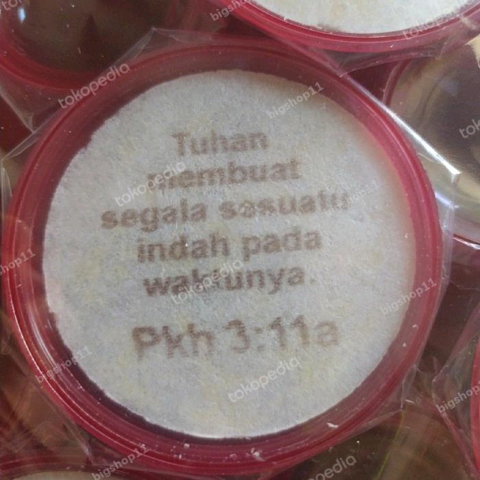 BEST SELLER ROTI PERJAMUAN KUDUS AYAT MANNA DAN ANGGUR PERJAMUAN KUDUS MANNA