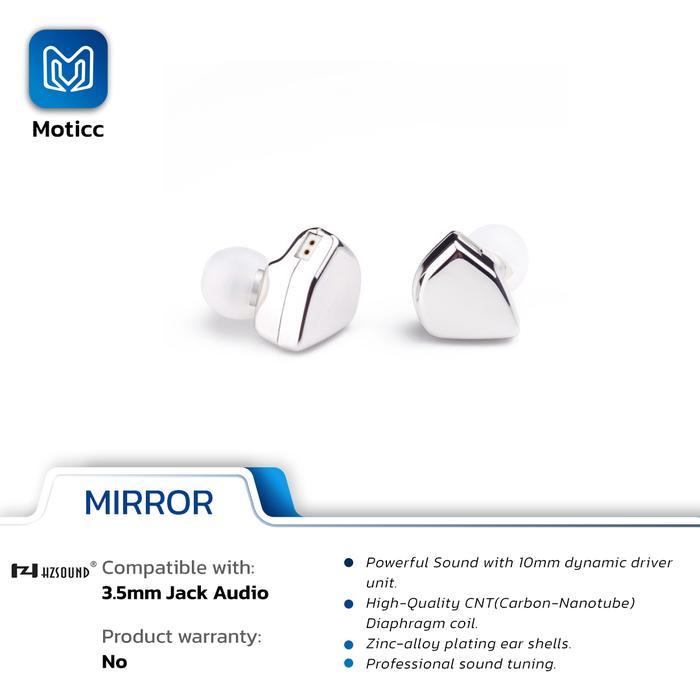 Hzsound Heart Mirror With Mic Carbon Nanometer Diaphragm Earphone Terjamin