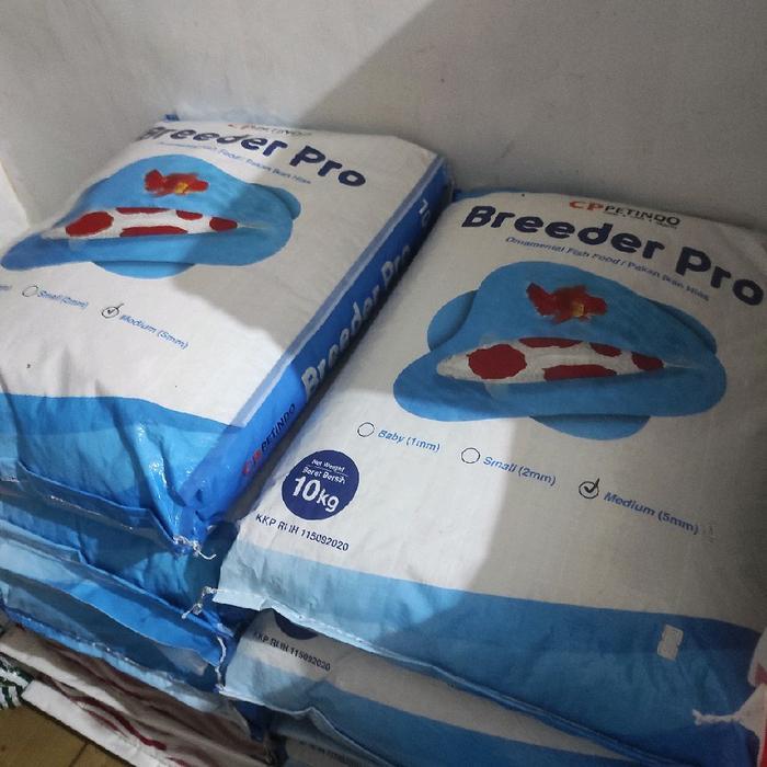 TEREMURAHTERLARIS READY SILAHKAN DIORDER BREEDER PRO CP BREEDER PRO 5 MM PAKAN KOI MAKANAN IKAN KOI