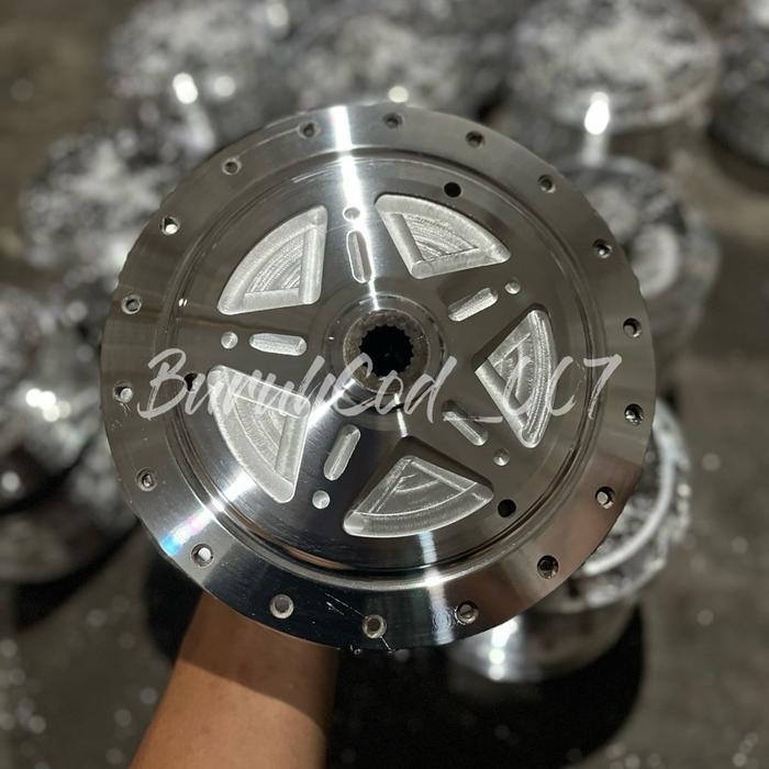 Tromol Belakang Matic Mio Slim Bubut Cnc Glowing Dan Coak
