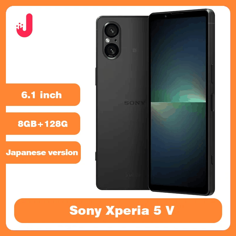 Original smart phone Sony Xperia 5V Japanese version 8+128GB 6.1 inch"OLED Snapdragon Gen 2 48PM NFC