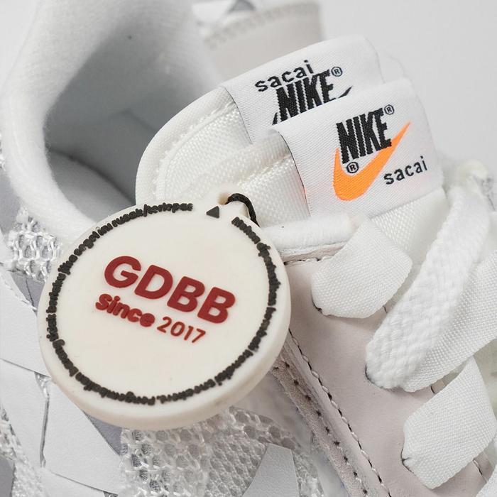 Sacai Vaporwaffle Woven White Jean Paul Gaultier Authentic Siap Kirim