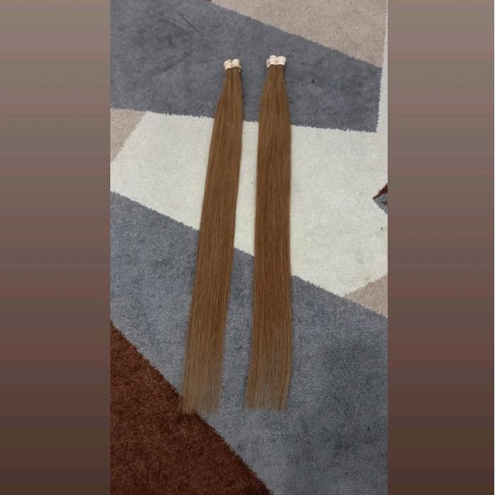 Rambut sambung natural 70 cm coklat