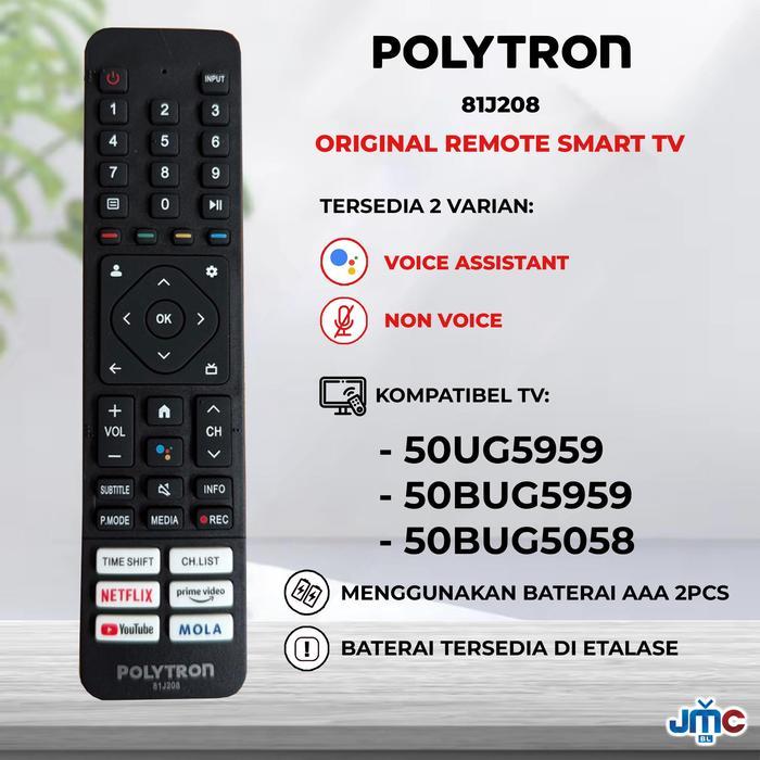 Remote Android Smart Tv 81J194 81I960 81J273 81J237 81J237M01 81J172 81J208 81J367