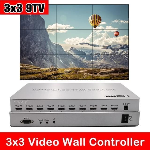Lexcron Video Wall 3X3 4K - Video Wall 3X3 4K
