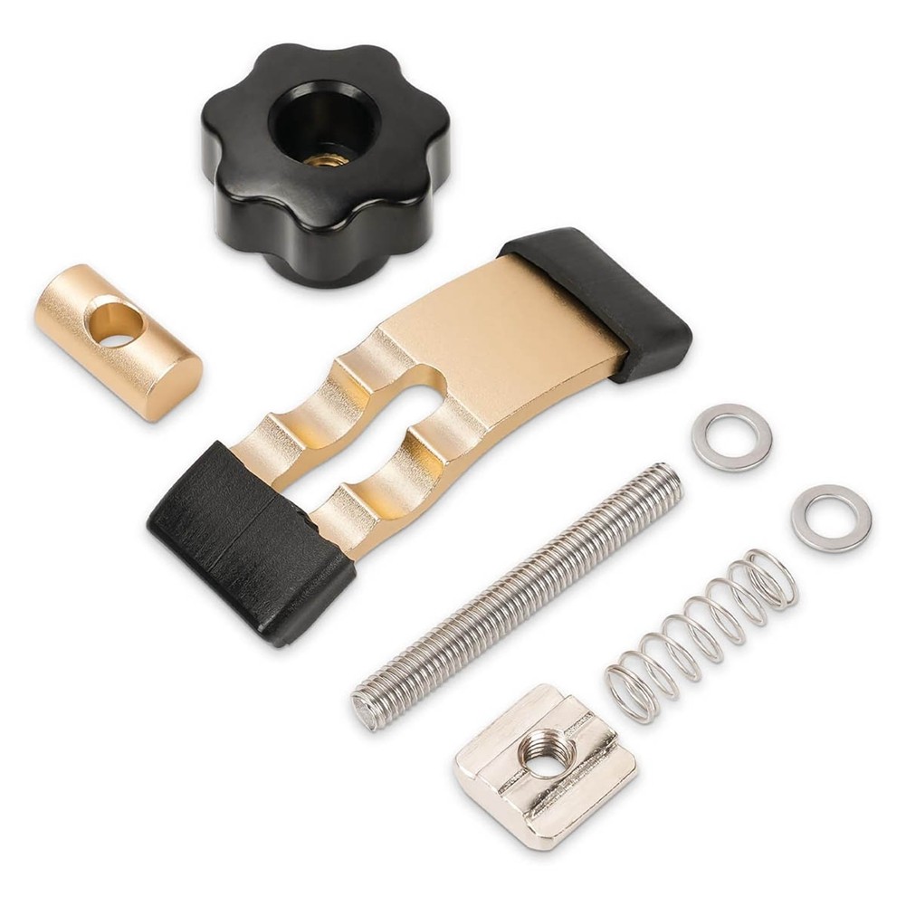2PCS Mini Hold Down Clamp Kit, CNC Router Clamp for Woodworking and Metalworking, with 3018 CNC