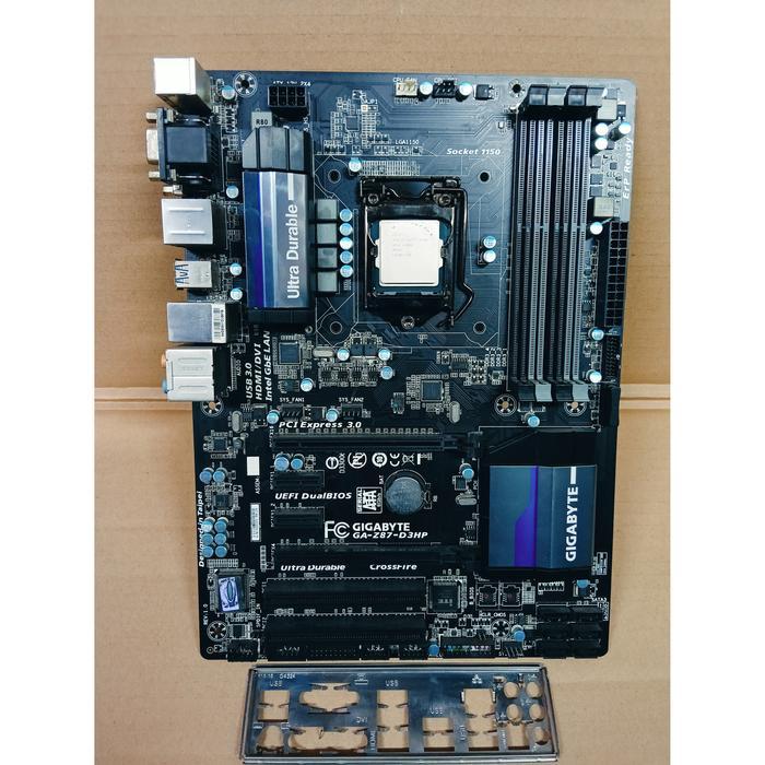 Paketan Core i7 4770K - Motherboard Gigabyte Z87-D3HP Ddr 3